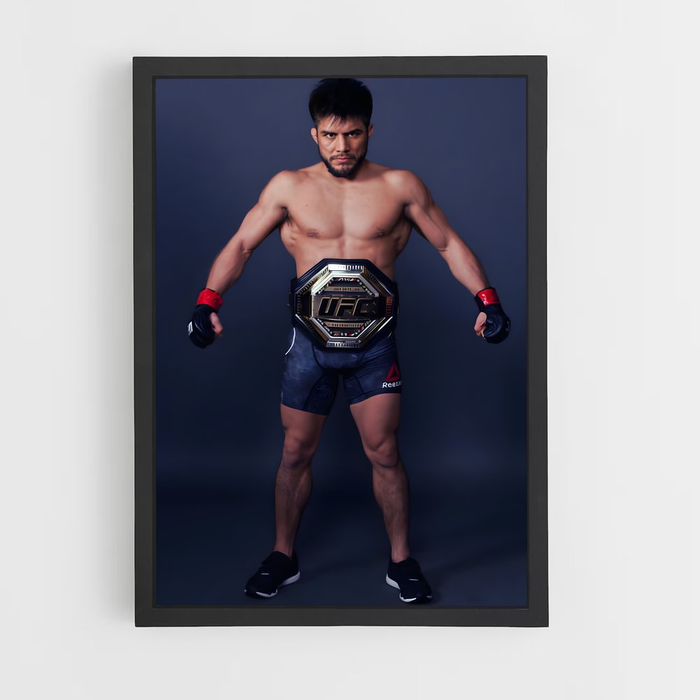 Poster Champion Cejudo – affiche MMA (vue 2)